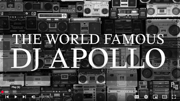 DJ Apollo Daly City Hip Hop Hall of Fame Tribute Montage